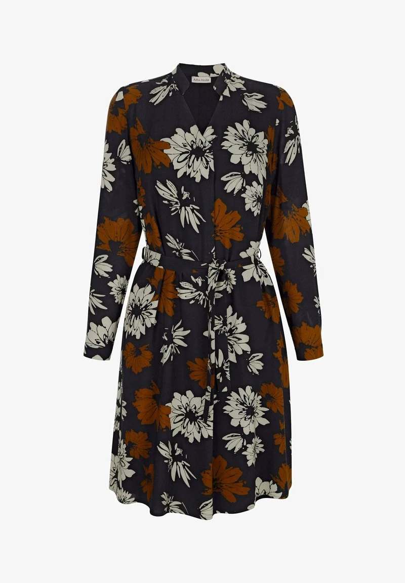 Blusenkleid - Marineblau 5 Blusenkleid - Marineblau – Bild 3