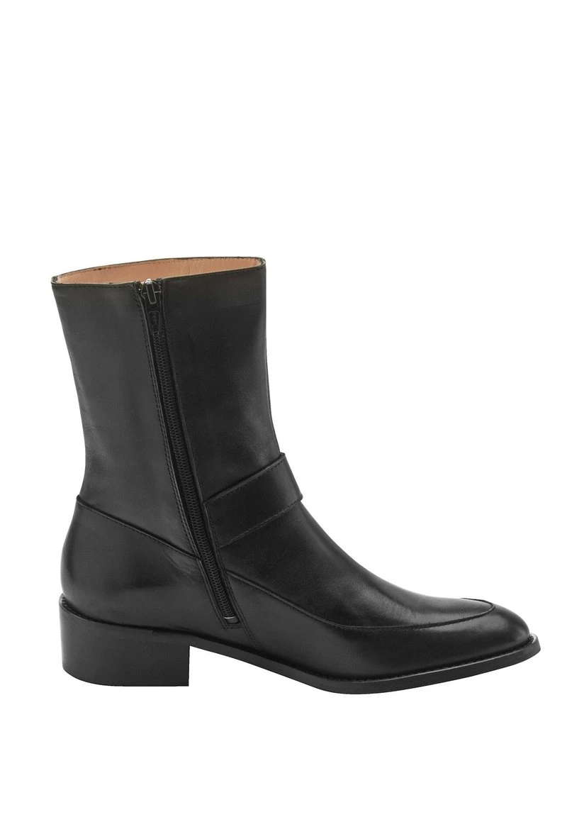 Cowboy-/Bikerstiefelette - Schwarz 7 Cowboy-/Bikerstiefelette - Schwarz – Bild 5