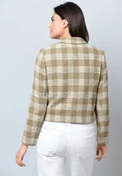 Blazer - Beige Weiß 10 Blazer - Beige Weiß -Alba Moda Verkäufe 06c558a879bb434bb58289cf53b30238