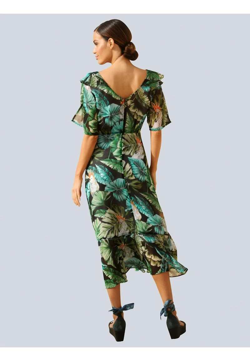 Freizeitkleid - Grün 5 Freizeitkleid - Grün – Bild 3