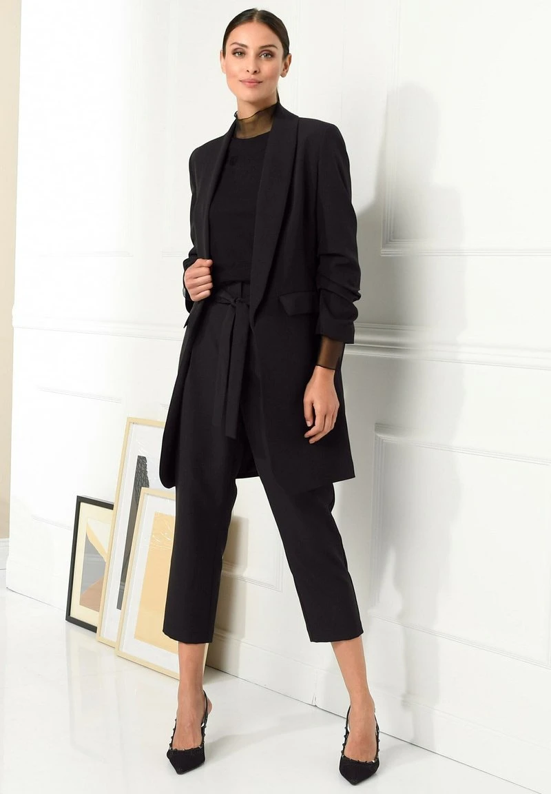 Kurzmantel - Schwarz 7 Kurzmantel - Schwarz – Bild 5