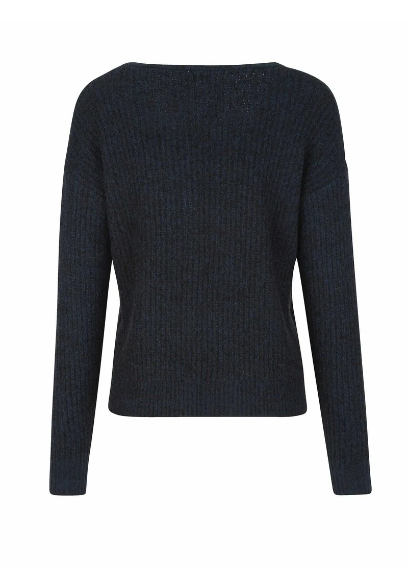 Strickpullover - Marineblau 5 Strickpullover - Marineblau – Bild 3