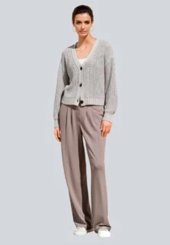 Strickjacke - Taupe 9 Strickjacke - Taupe -Alba Moda Verkäufe 10b8ec1d571d4d40a786dbed5cdfca6d