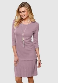 Jerseykleid - Taupe -Alba Moda Verkäufe 11d878083cf34c95be46b9be6f3468ec