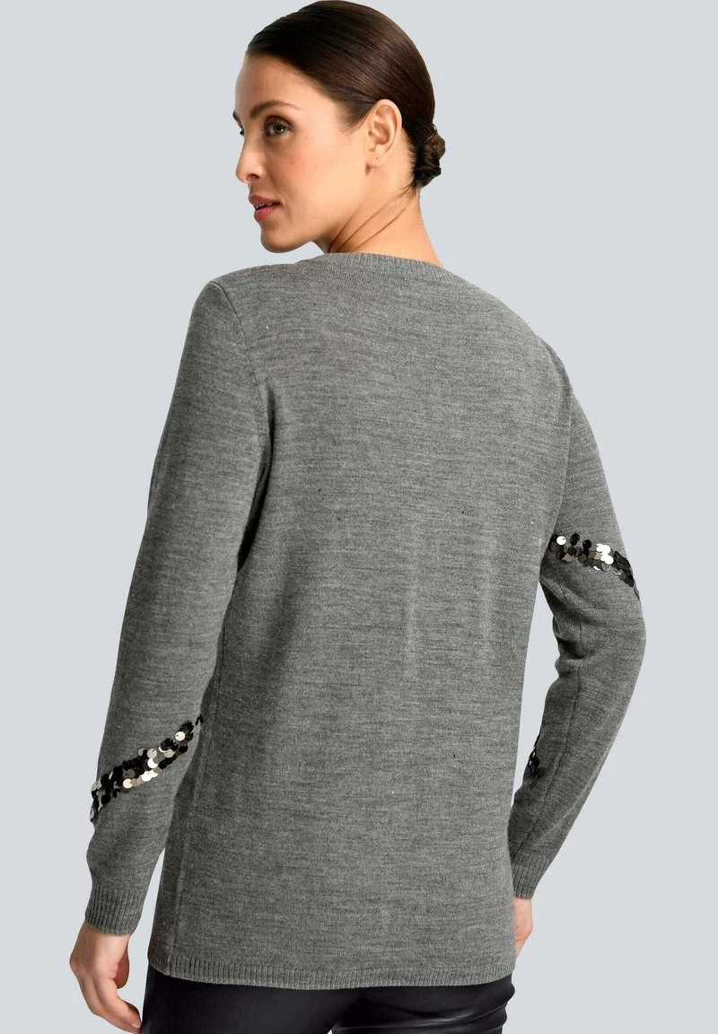 Strickpullover - Anthrazit 5 Strickpullover - Anthrazit – Bild 3
