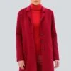 Kurzmantel - Rot -Alba Moda Verkäufe 14ac799ea711422eb23f0a13c0341546