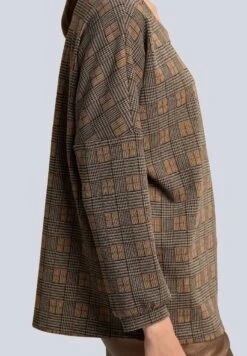 Bluse - Cognacschwarz -Alba Moda Verkäufe 14afe239e3c248ddbb044f547ee0a639