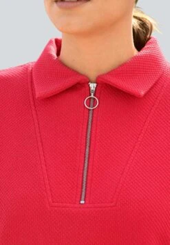 Poloshirt - Rot -Alba Moda Verkäufe 161824268ec84b19af04219a1aa9ab73