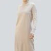 Strickkleid - Beige 2 Strickkleid - Beige -Alba Moda Verkäufe 1b569d2226c54a9694a3dab39cc70bf7