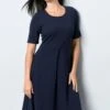 Freizeitkleid - Marineblau 1 Freizeitkleid - Marineblau -Alba Moda Verkäufe 1c7fa05b43754666918fcabb368bda35