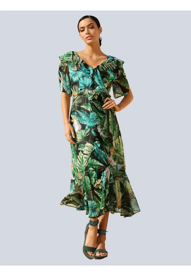 Freizeitkleid - Grün 4 Freizeitkleid - Grün – Bild 2