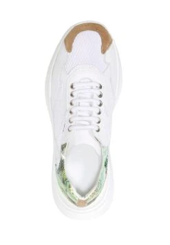 Sneaker Low - Weiã,grã¼n -Alba Moda Verkäufe 2173ca94f3534cfca92f206c15370b90