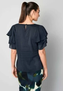 Bluse - Marineblau -Alba Moda Verkäufe 2196d917b57a48a6b4809f458bcad3c7