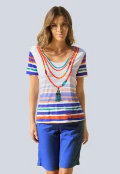 T-Shirt Print - Weiß