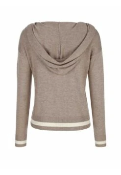 Strickpullover - Taupe Off White -Alba Moda Verkäufe 22f7153d5d3f4c949205c8cccac569d2