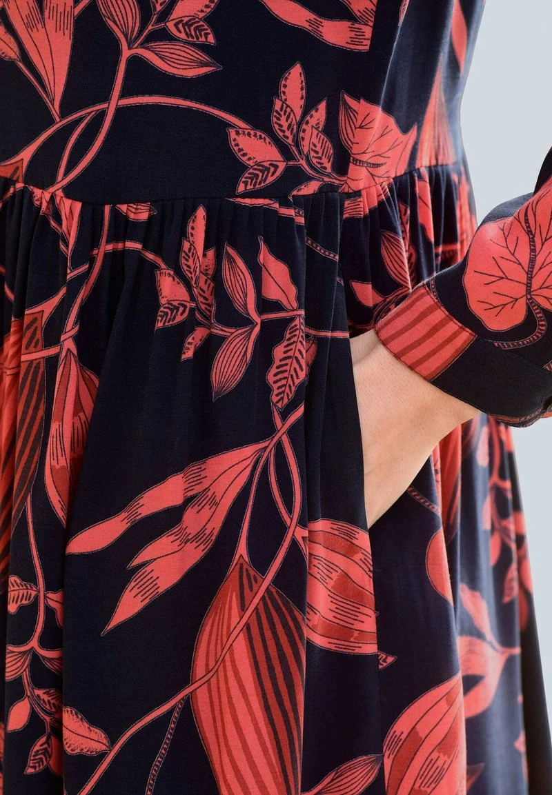 Blusenkleid - Marineblau 7 Blusenkleid - Marineblau – Bild 5