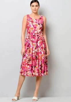 Jerseykleid - Pink/multicolor -Alba Moda Verkäufe 2407c299923d4c1fb8b76390107cd7e2