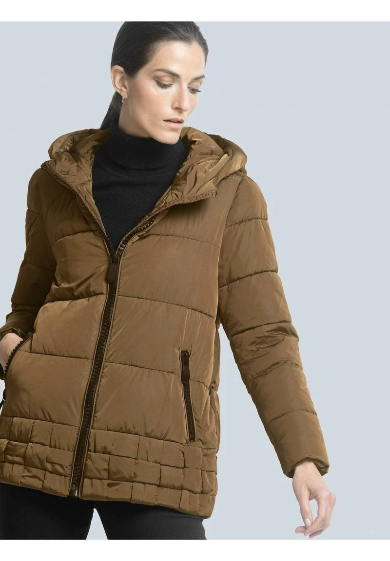 Wintermantel - Cognac 6 Wintermantel - Cognac – Bild 4