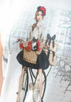 T-Shirt Print - Weiß Rot Marineblau 11 T-Shirt Print - Weiß Rot Marineblau -Alba Moda Verkäufe 286e9cc65563409e8d468ce4d22bbc23