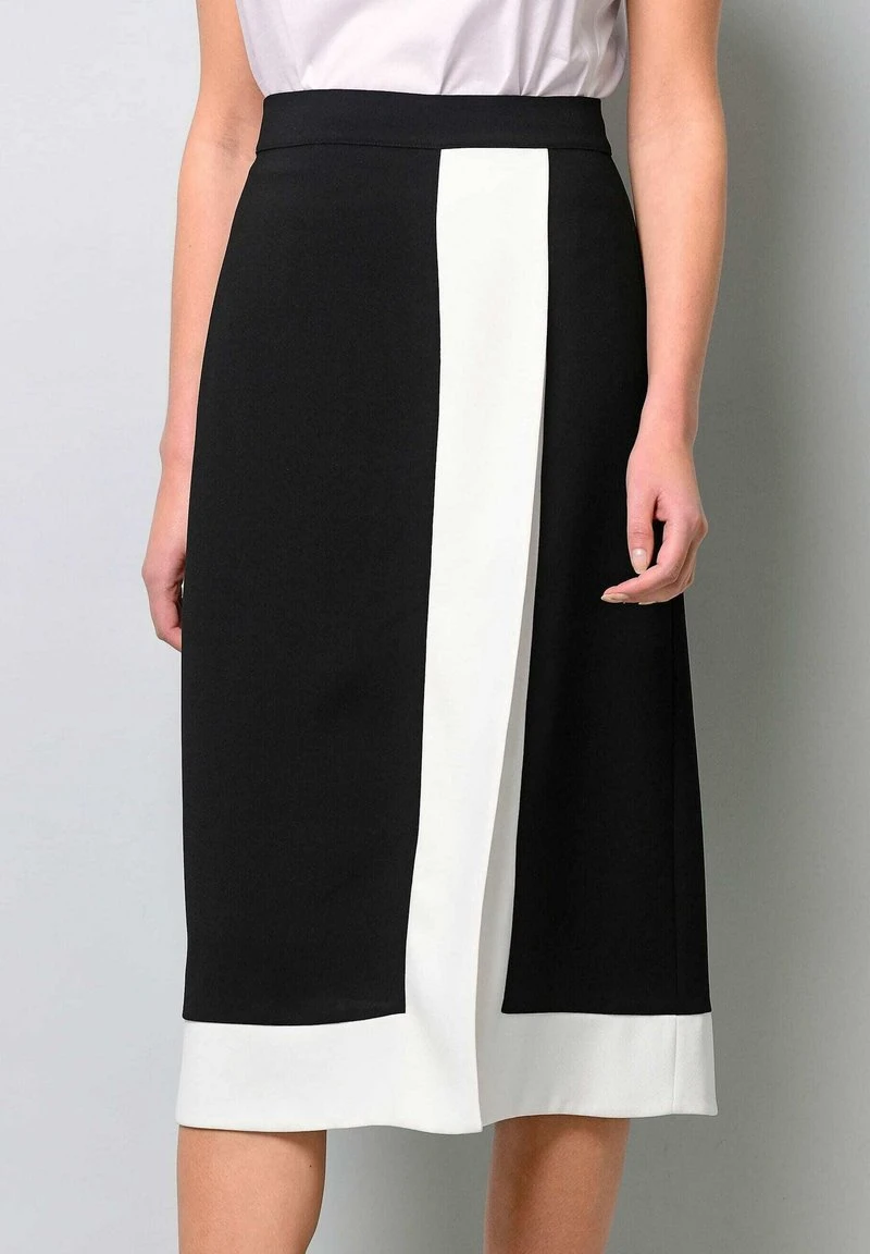 Wickelrock - Schwarz/ Weiß 3 Wickelrock - Schwarz/ Weiß