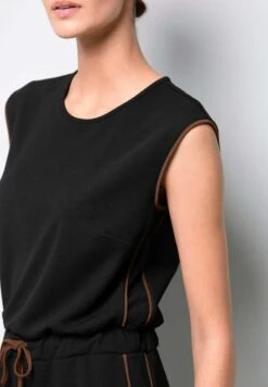 OVERALL - Jumpsuit - Schwarz/cognac 12 OVERALL - Jumpsuit - Schwarz/cognac -Alba Moda Verkäufe 29ad1b22334847afb88154ffbf17e773