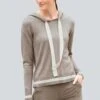 Strickpullover - Taupe Off White -Alba Moda Verkäufe 29e252fbd2b8491b86f4d0f5ac3060d2