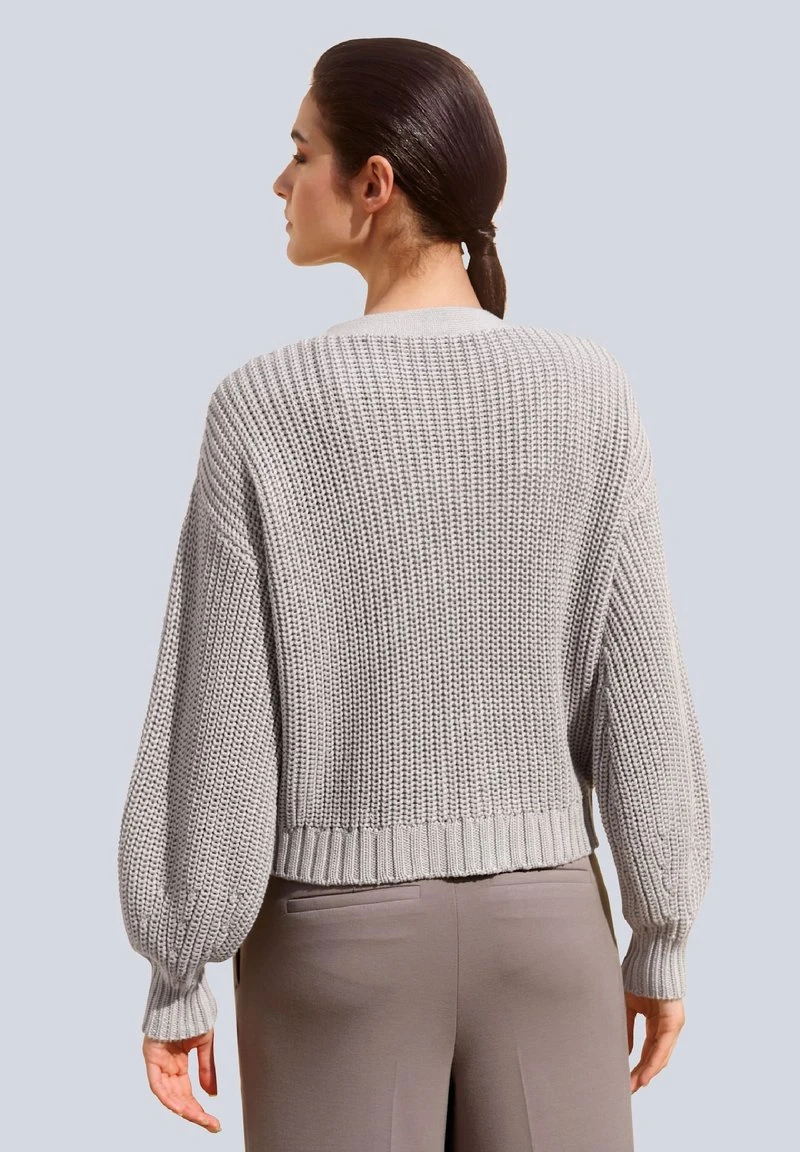 Strickjacke - Taupe 5 Strickjacke - Taupe – Bild 3