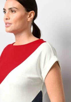 T-Shirt Print - Rot/weiß/marineblau -Alba Moda Verkäufe 2c86771ee3a244a0824da7633ebada7f