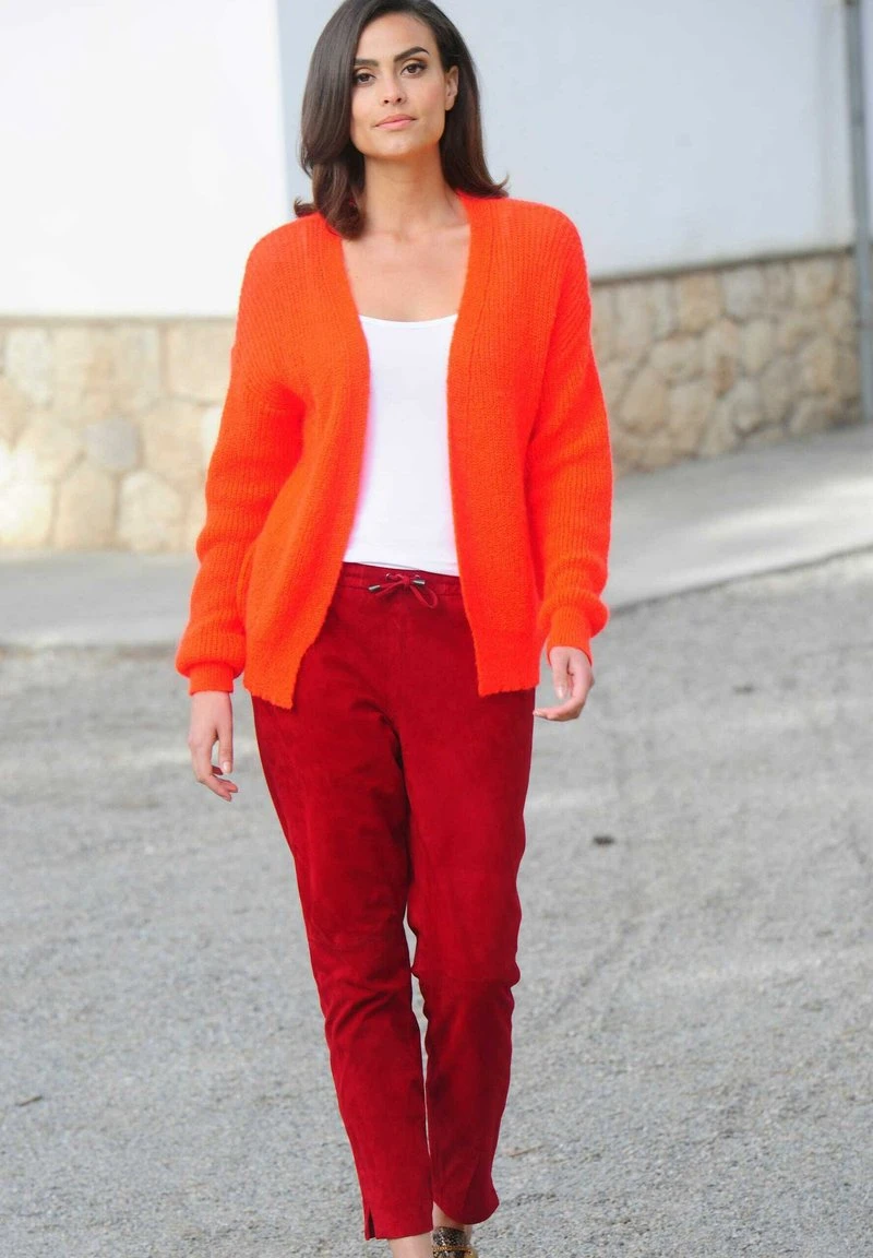 Lederhose - Rot 6 Lederhose - Rot – Bild 4