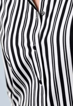 STREIFEN - Hemdbluse - Schwarz/off White 13 STREIFEN - Hemdbluse - Schwarz/off White -Alba Moda Verkäufe 2dcd1c1e30e4429cbeb85b71ce3dd872