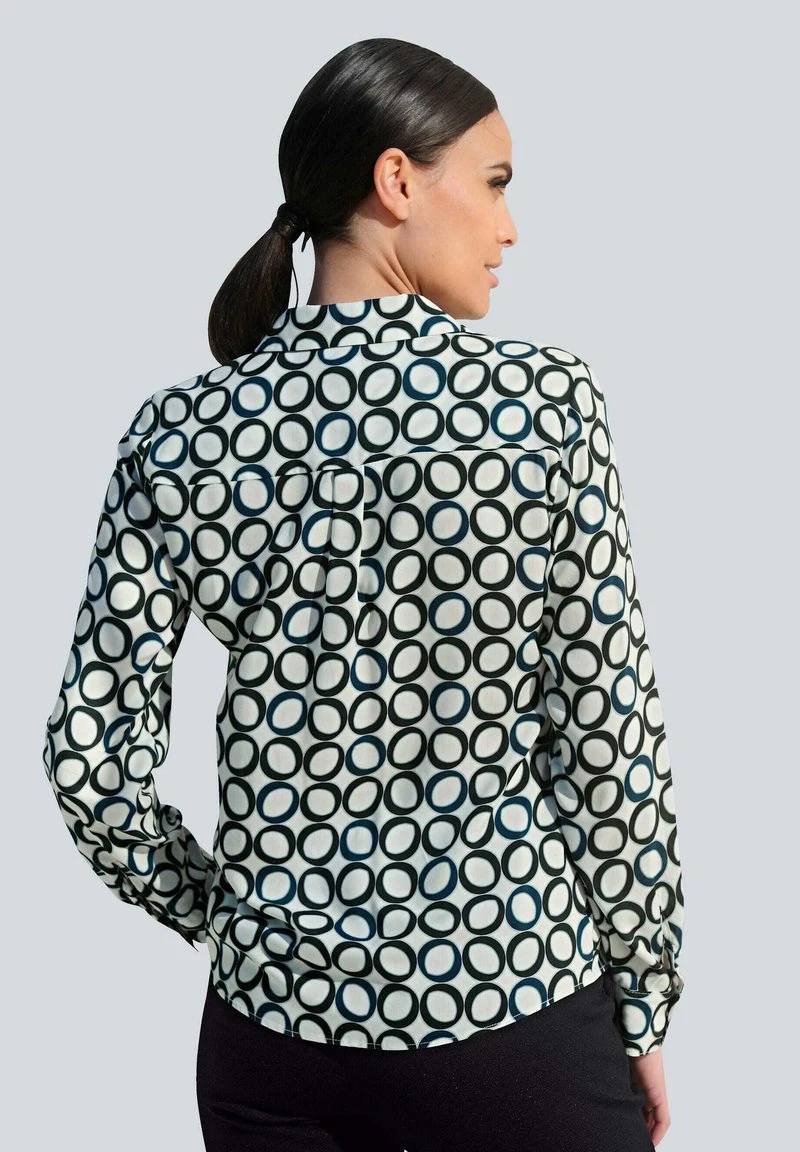 Hemdbluse - Off-white,schwarz 5 Hemdbluse - Off-white,schwarz – Bild 3