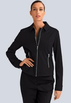 Sweatjacke - Schwarz