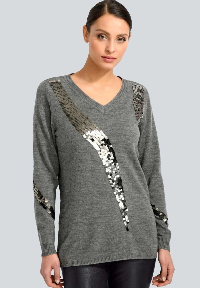 Strickpullover - Anthrazit 3 Strickpullover - Anthrazit