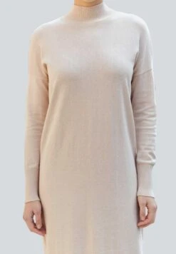 Strickkleid - Beige 12 Strickkleid - Beige -Alba Moda Verkäufe 37b343c6115a436e85518ec7077d06e8