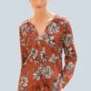 Bluse - Rost Schwarz -Alba Moda Verkäufe 3996bfb708a549f38a211a38b0410495