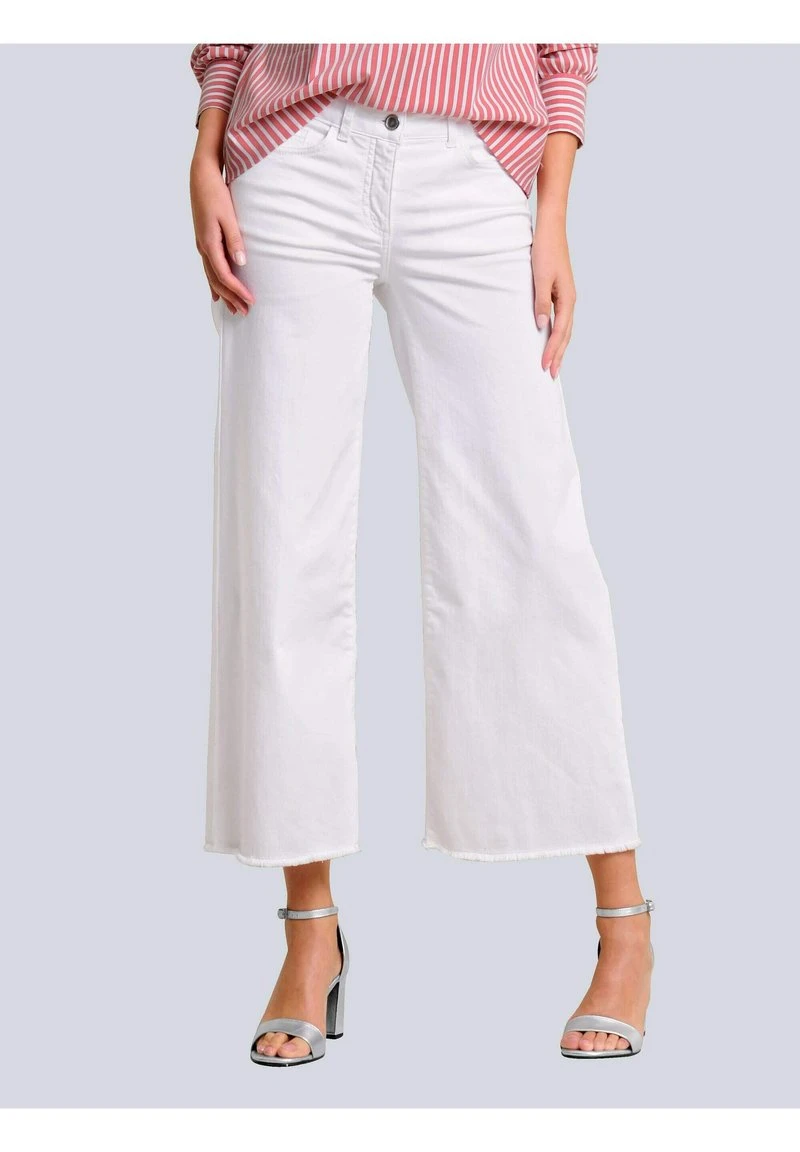 Flared Jeans - Off-white 8 Flared Jeans - Off-white – Bild 6