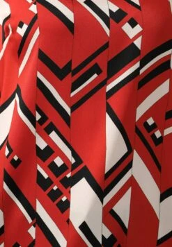 Bluse - Rot,schwarz,weiß -Alba Moda Verkäufe 3ce58005b7994a64aec1c8580996a013