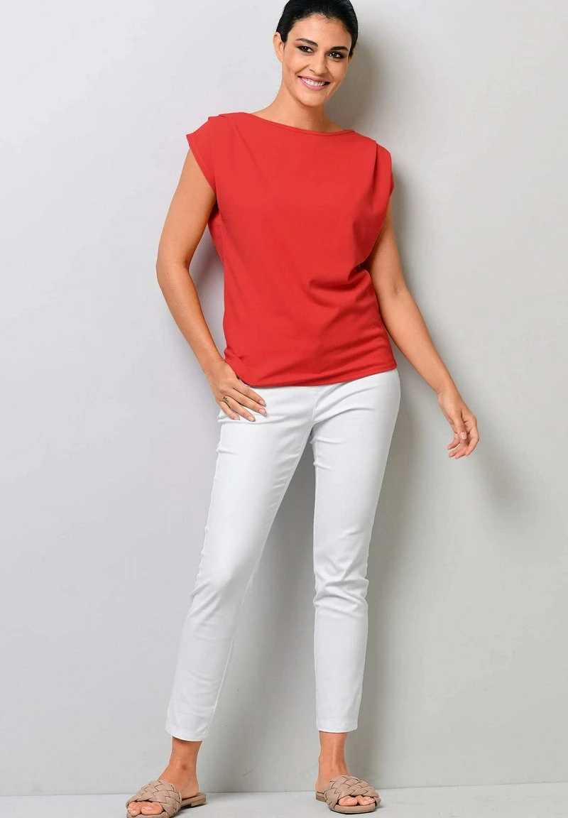 T-Shirt Basic - Koralle 7 T-Shirt Basic - Koralle – Bild 5