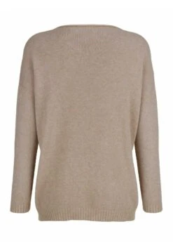 Strickpullover - Sand 9 Strickpullover - Sand -Alba Moda Verkäufe 427354e62c2e4d93938893d584f1b57d