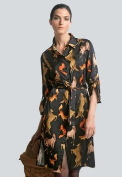 Blusenkleid - Schwarz 11 Blusenkleid - Schwarz -Alba Moda Verkäufe 428fa61f3dbc43efb73bdf82b7f809f7 1