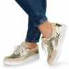 Sneaker Low - Goldfarben -Alba Moda Verkäufe 4649e758f29940b4b0128a36b355e4c1