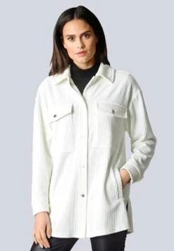 Hemdbluse - Offwhite 12 Hemdbluse - Offwhite -Alba Moda Verkäufe 48fa20c39a18429fa1d26eb5aa7bd62e 1