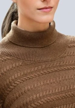 Strickpullover - Braun -Alba Moda Verkäufe 4a338407969443c6b6ee72f06ed24d1d