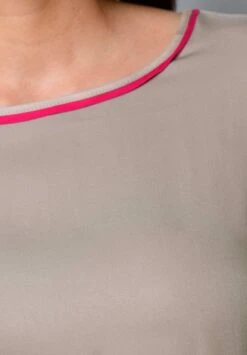 Langarmshirt - Taupe/pink -Alba Moda Verkäufe 4d2c98bd94e44e7bb88c3c891f854e14