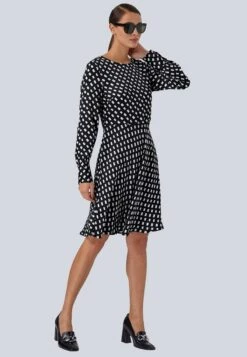 Freizeitkleid - Schwarz/ecru 9 Freizeitkleid - Schwarz/ecru -Alba Moda Verkäufe 4d9028b24fb94d4fbcefedef712f12d3