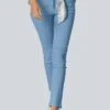 Jeans Slim Fit - Rauchblau
