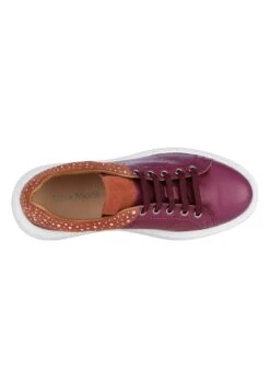 Sneaker Low - Aubergine,orange -Alba Moda Verkäufe 5287d2c7ccb64934ab94efaec361683a