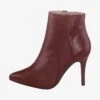 High Heel Stiefelette - Bordeaux -Alba Moda Verkäufe 53d91441929c4287b8c483fa178555f9