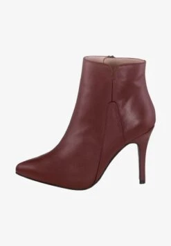 High Heel Stiefelette - Bordeaux