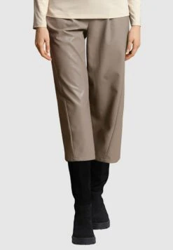 CULOTTE - Stoffhose - Stein